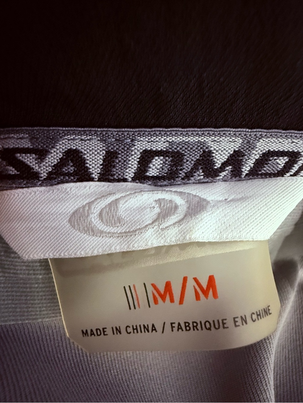 Salomon Black Hooded Hiking or Running Jacket - Picture 5 of 9